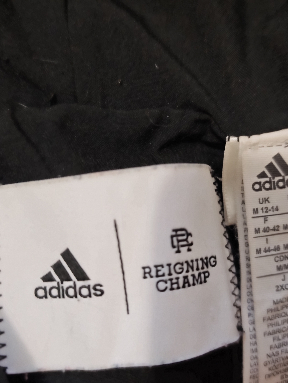Reigning Champ Men’s Black Logo Crewneck Shirt